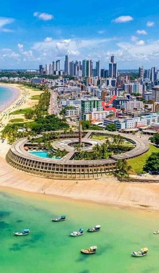 Appartement Flat pé na areia Tambaú à João Pessoa Extérieur photo