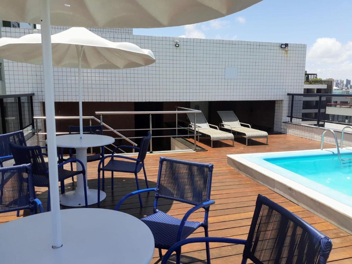 Appartement Flat pé na areia Tambaú à João Pessoa Extérieur photo
